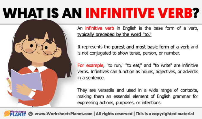 What Is An Infinitive Verb Definition On Infinitive Verb