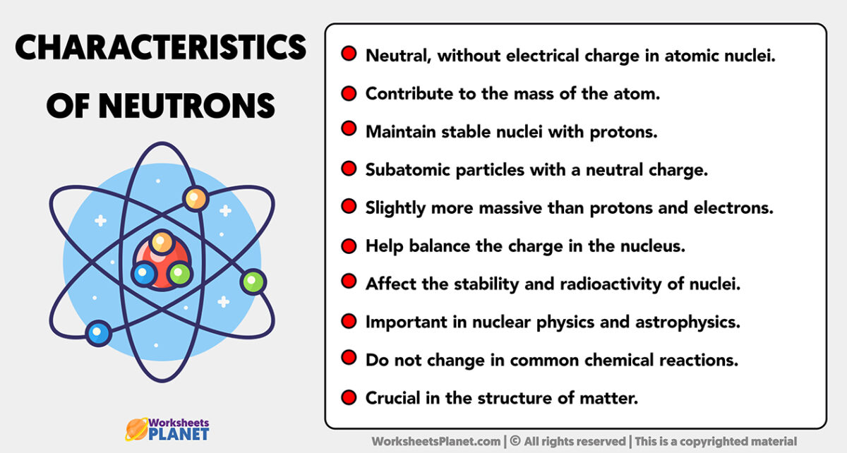 Characteristics Of Neutrons