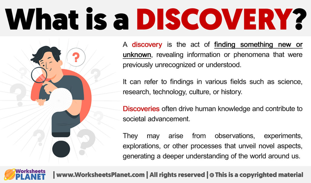 What Is A Discovery Definition Of Discovery