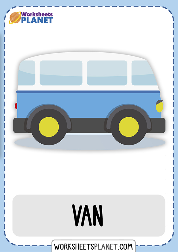 Transport - English Vocabulary Flashcards