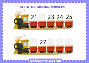 Kindergarten Worksheets Missing Numbers