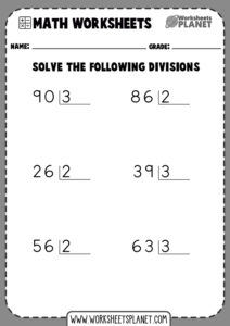 printables division worksheets no remainders