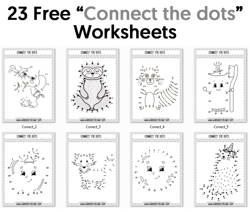 Connect The Dots Worksheets Pdf Free Download