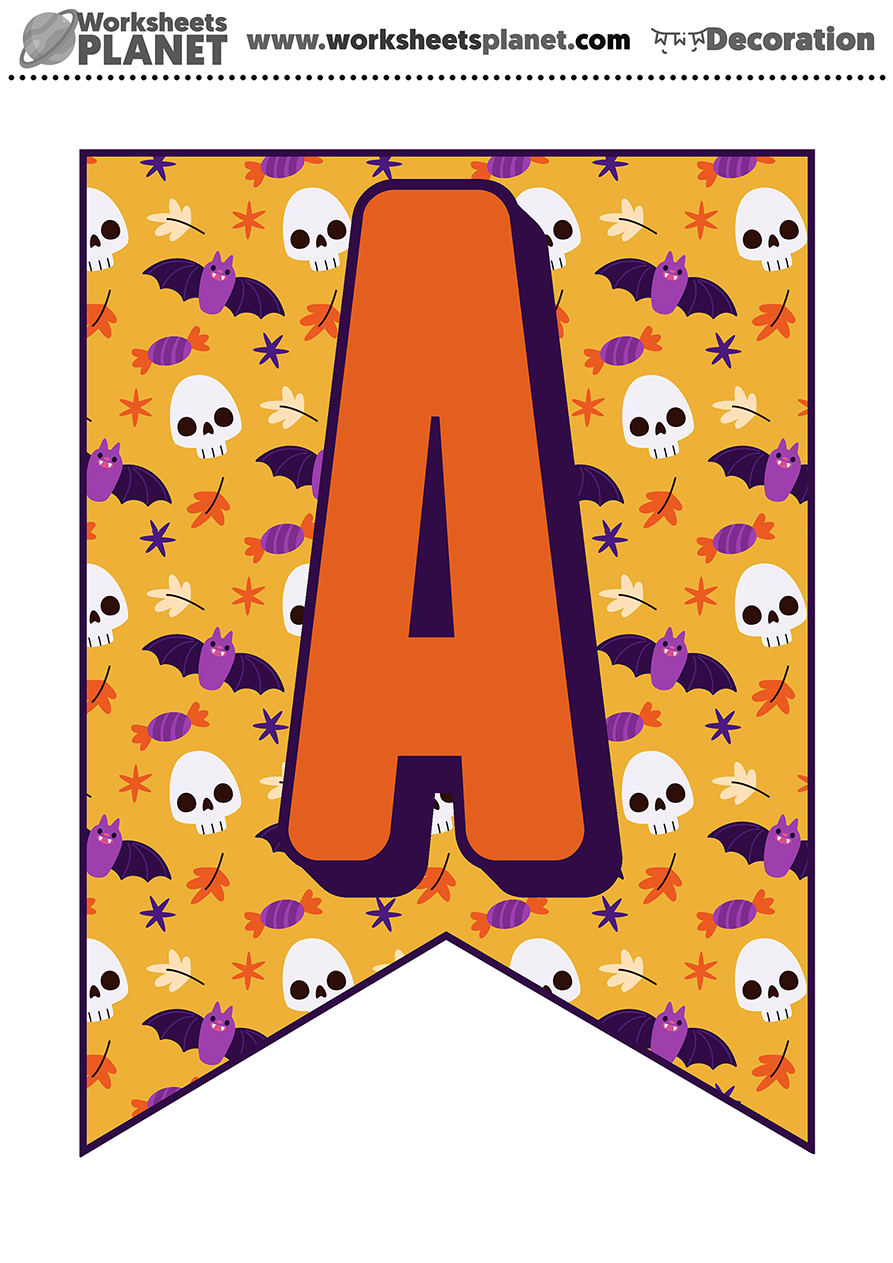 Halloween Pennants Color WP 2