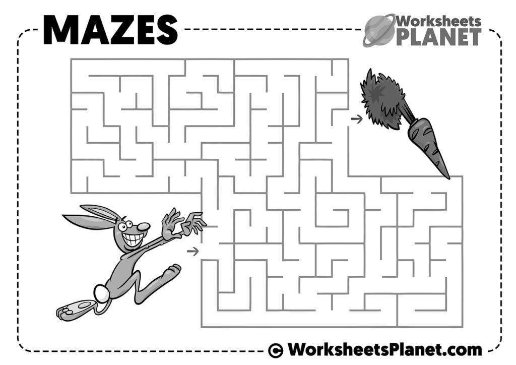 Free Easy Printable Mazes for Kids | Download the FREE PACK