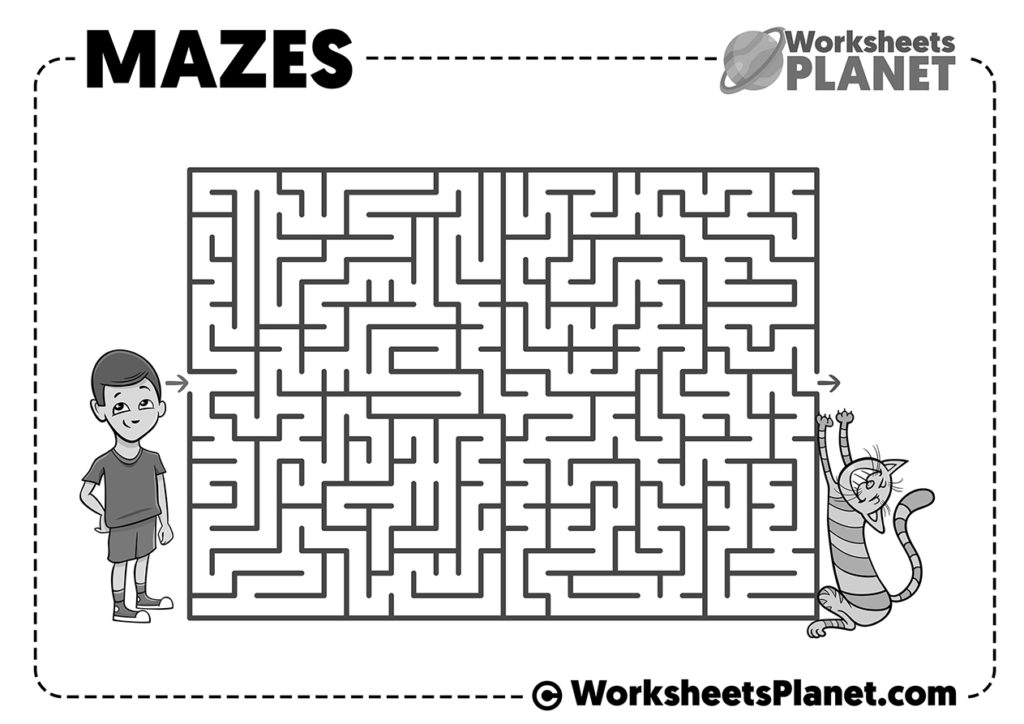 Printable Mazes For Kids