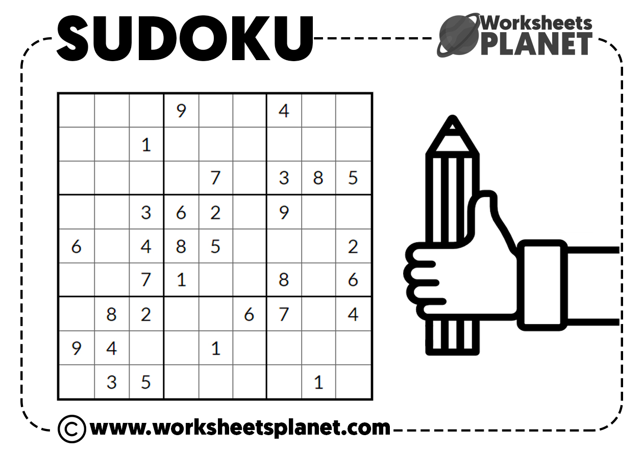 becerro Sofocante Factura SUDOKUS for KIDS | Math Sudoku Puzzles Ready to print
