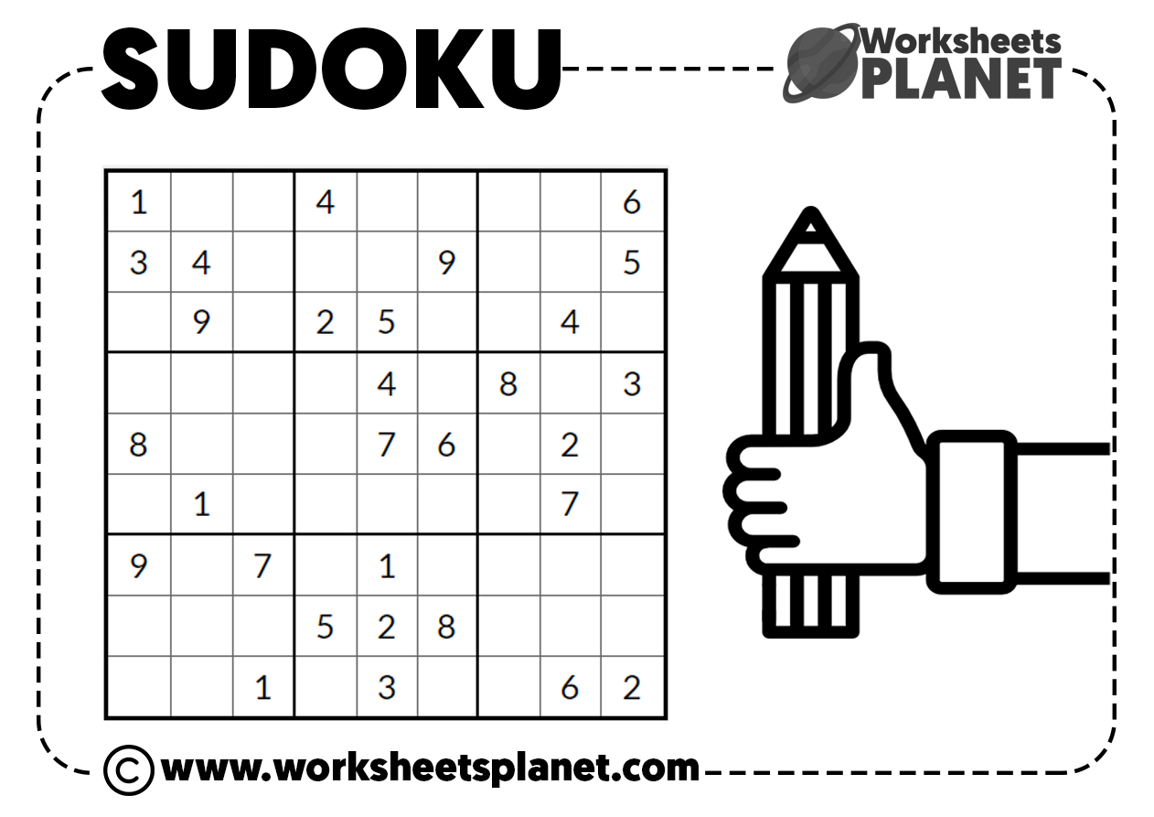 free easy sudoku puzzles printable kids