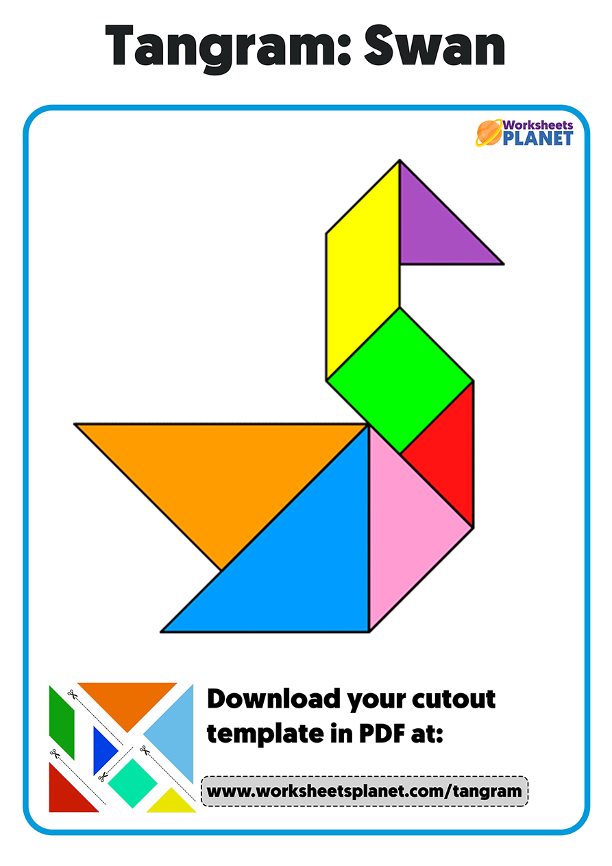 Ideas Tangrams Program Resources Printable Resources Use The Free Tangram Template Pattern In 