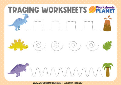 Tracing Activities for Kindergarten | Ready To Print