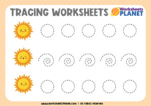 Tracing Worksheets For Toddlers