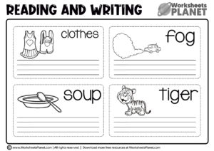 reading and writing worksheets for kids ready to print