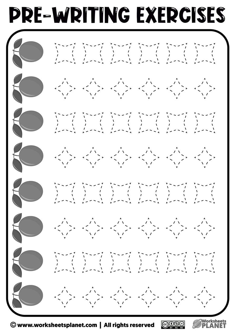 Blank Writing Practice Worksheet Free Kindergarten English Worksheet 