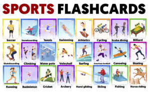 Sports Vocabulary Flashcards To Download And Print