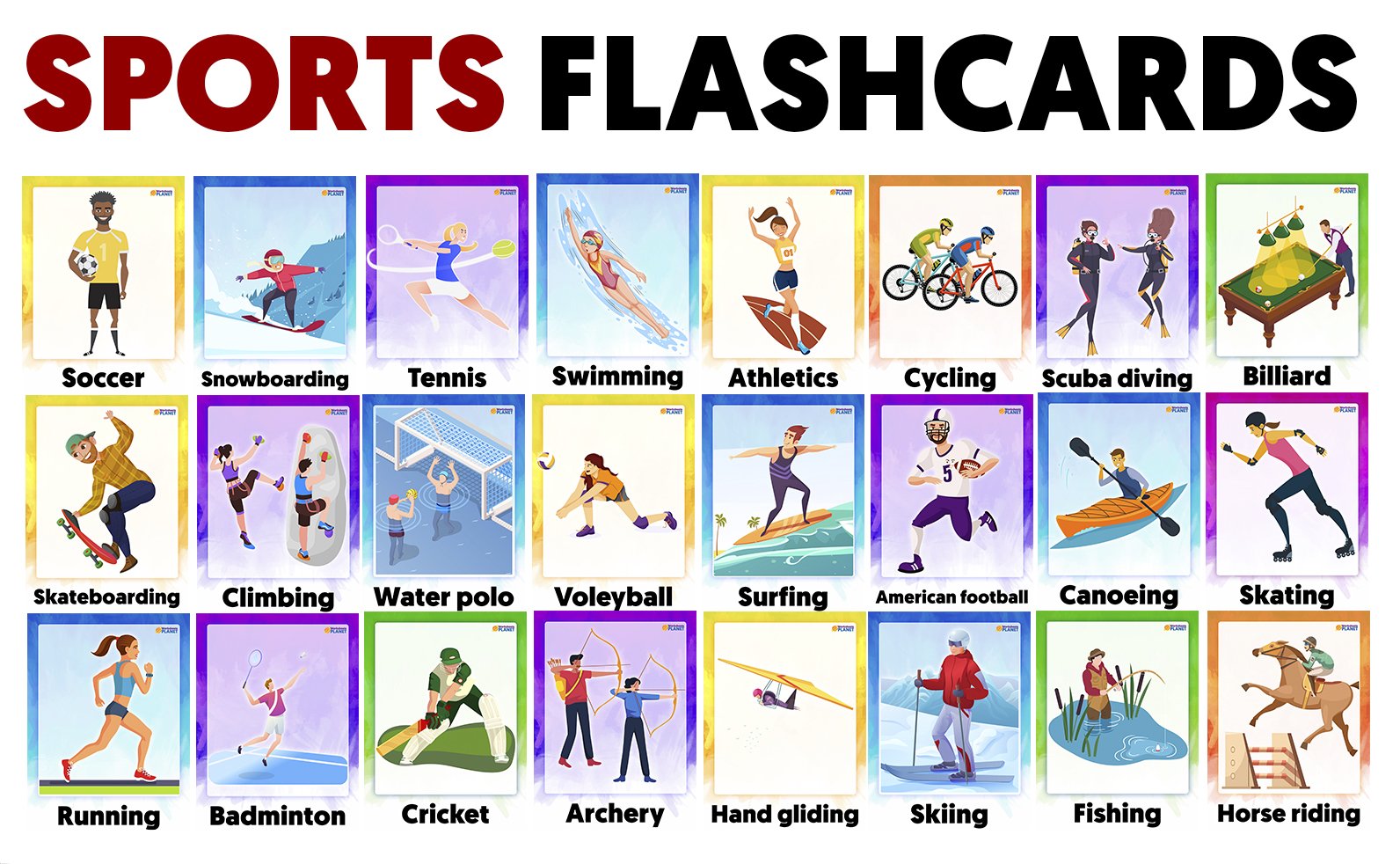 Спорт Vocabulary