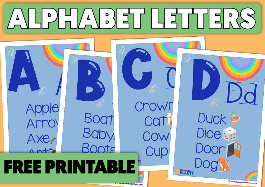 Alphabet Letters Free Printable