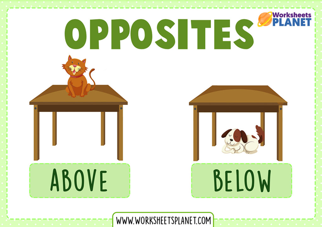 Opposite Words in English | Flashcards | ESL Teachers