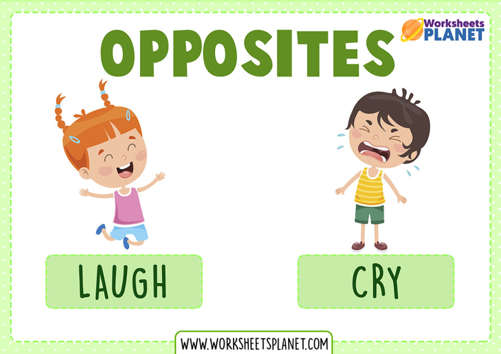 Opposite Words in English | Flashcards | ESL Teachers