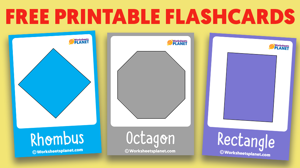 Flashcards - Colors and Geometric Shapes