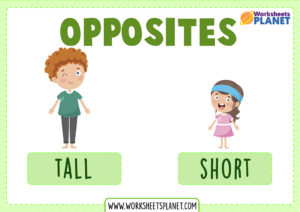 Opposite Adjectives