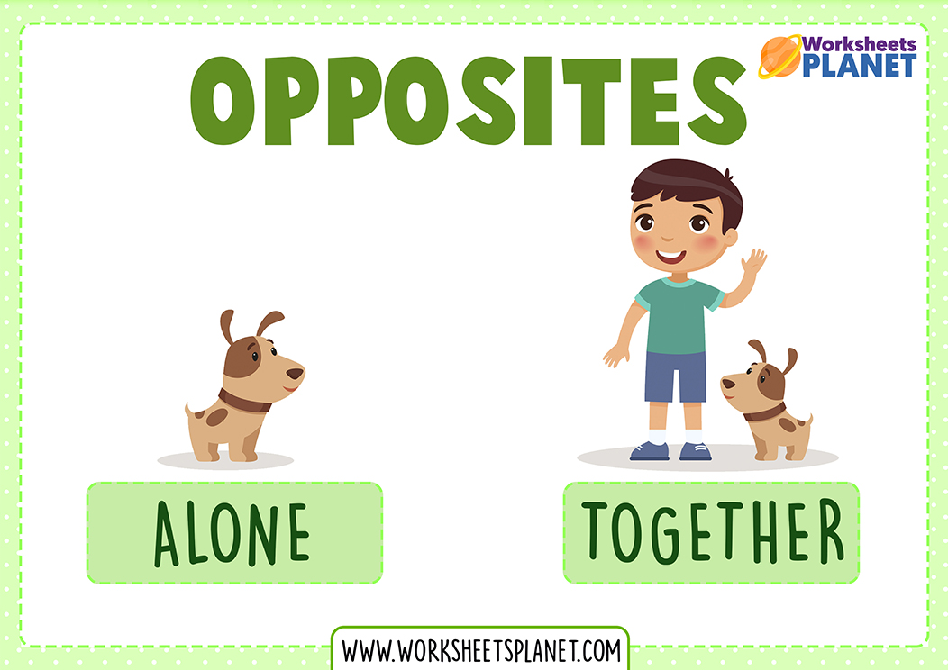 Opposites Esl Teacher