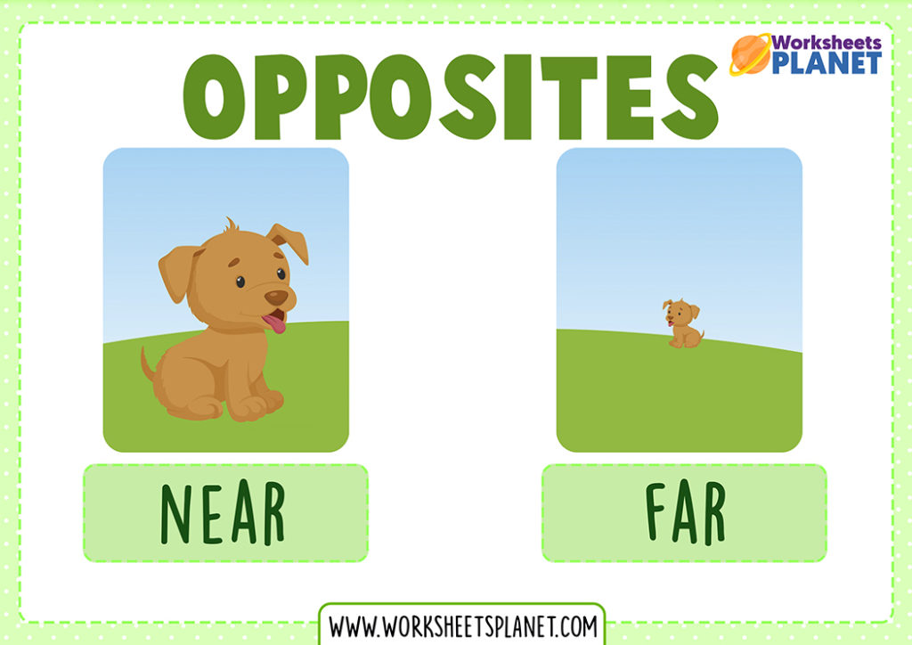 Opposites Flashcards