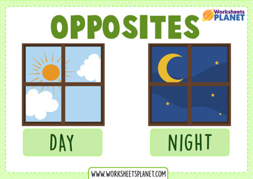 Opposites For English Teacher