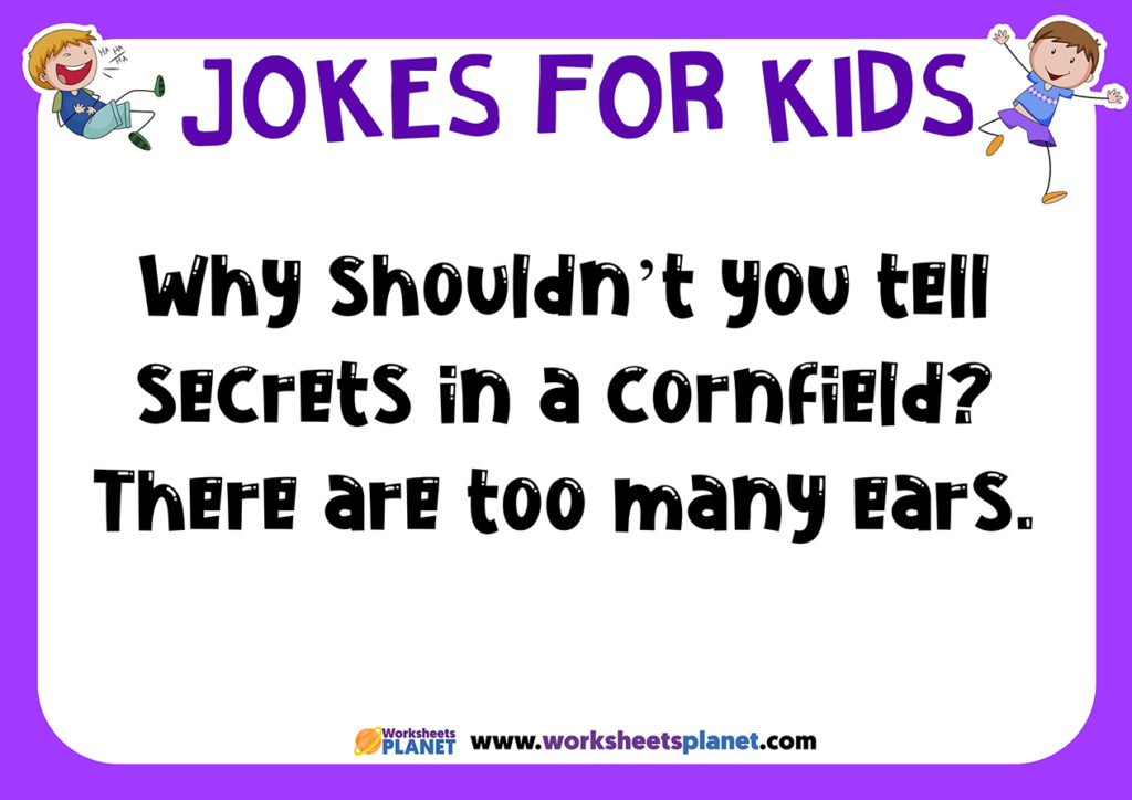 Short and Funny Jokes for Kids | Funny Jokes for Children