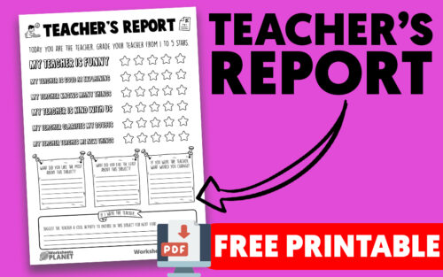 Teacher's report | Teacher assessment | Students evaluating teachers