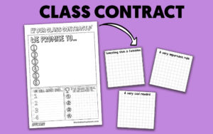 Class Contract Free Printable