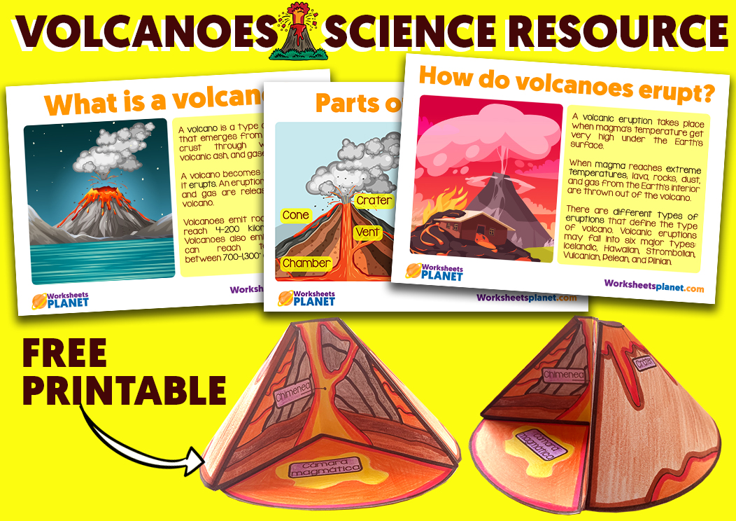 volcano for kids