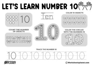 Learning Numbers 1 10