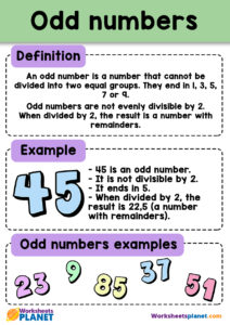 What are Odd Numbers?