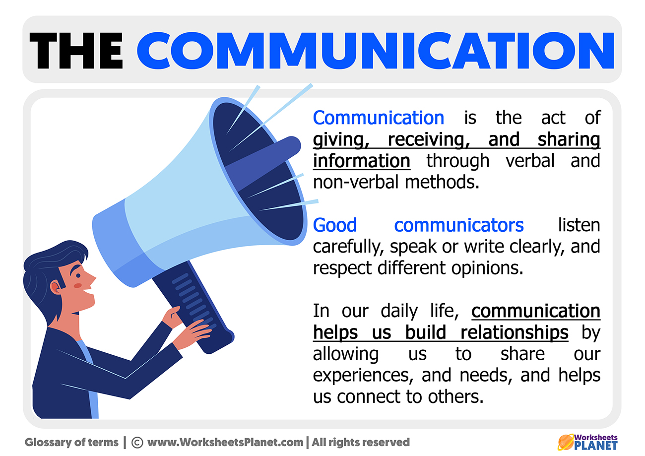 What Is Communication Definition Examples