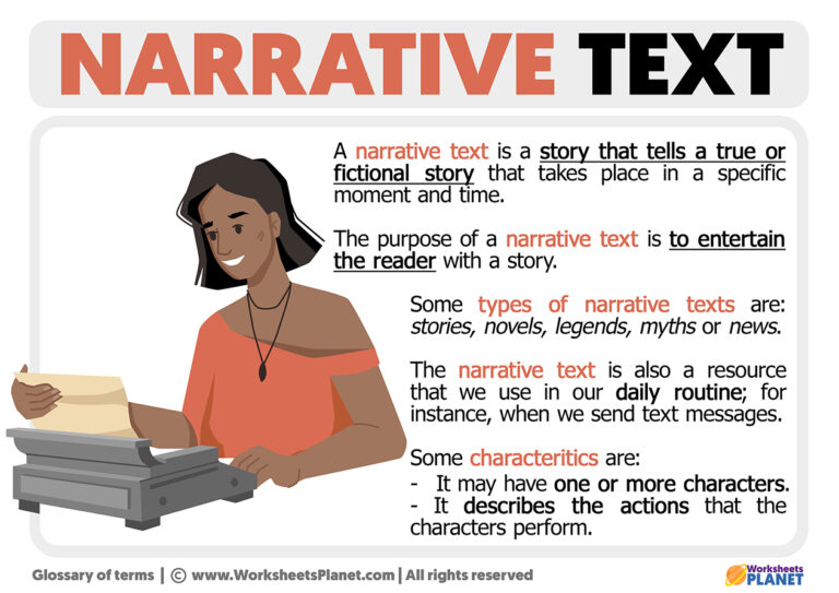 What Is A Narrative Text Definition Of Narrative Text