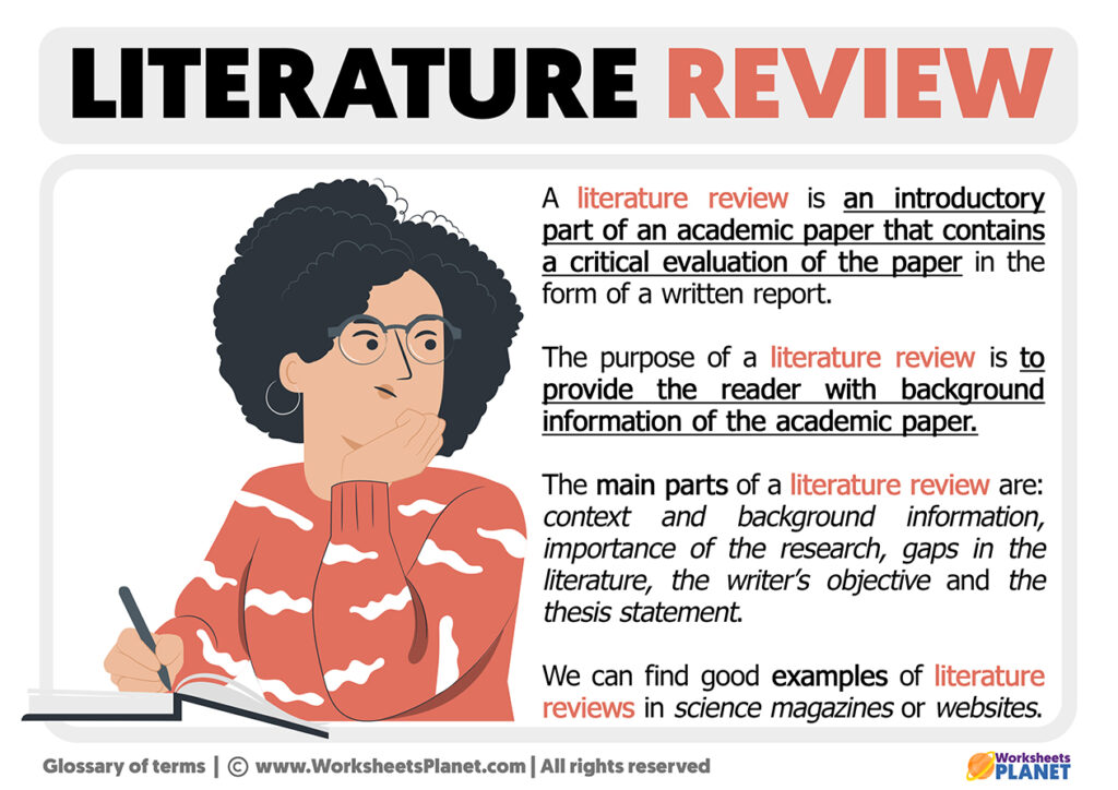 what literature review is all about