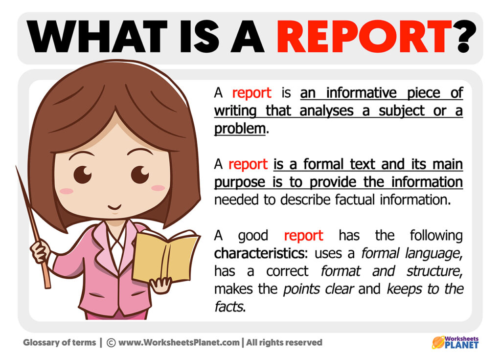 definition of report proposal