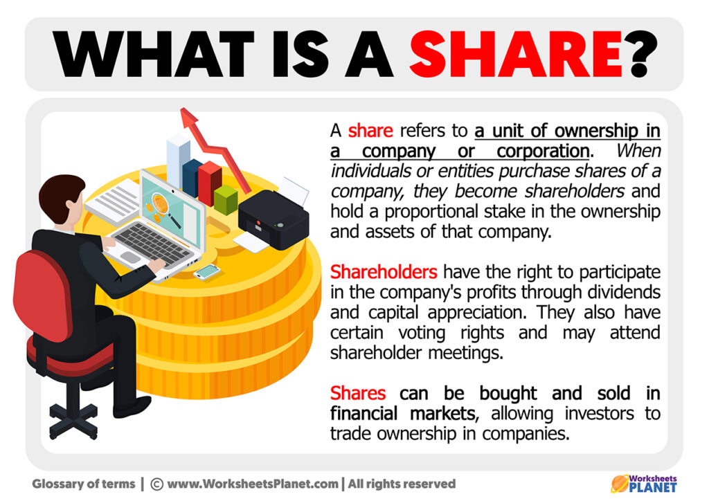 What is a Share | Definition of Share