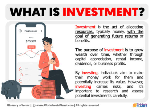 What is Investment | Definition of Investment