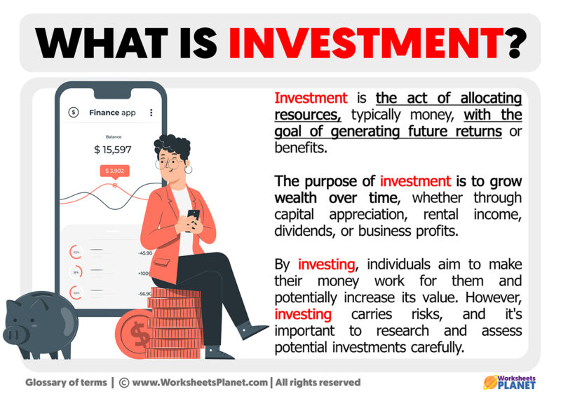 What Is Investment Definition Of Investment