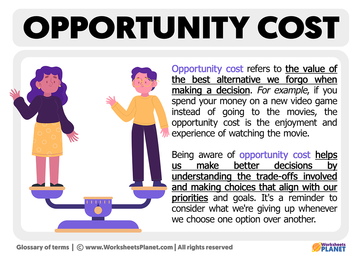 opportunity cost example