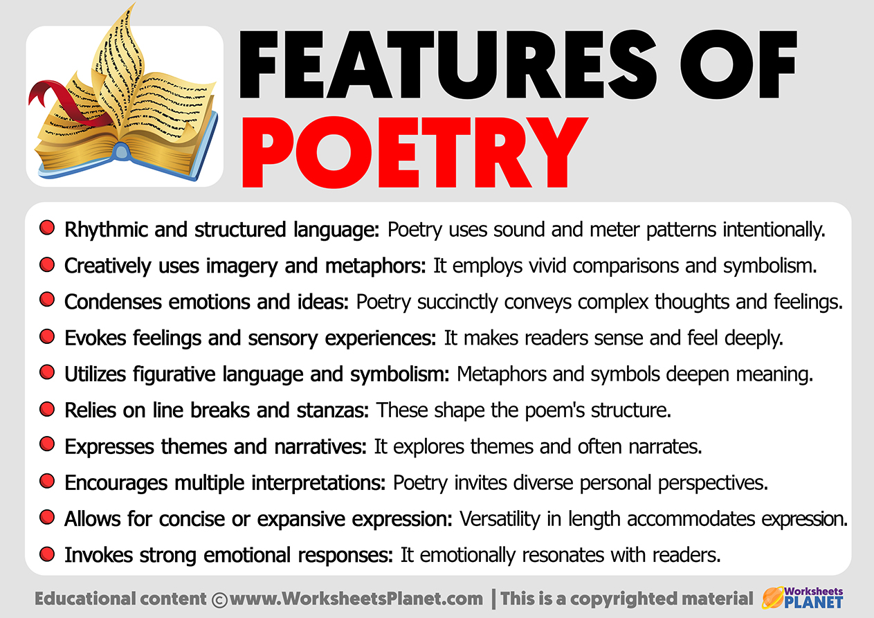 Features Of Poetry