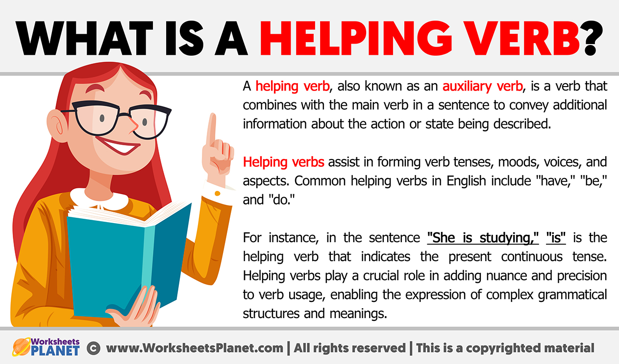 What Is A Helping Verb