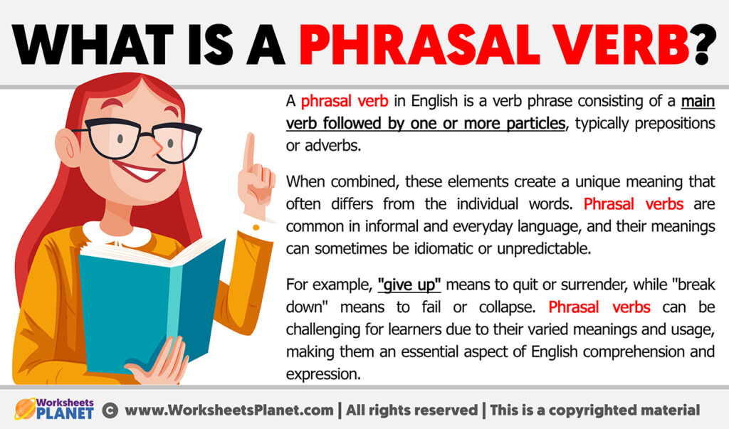 What is a Phrasal Verb | Definition of Phrasal verb