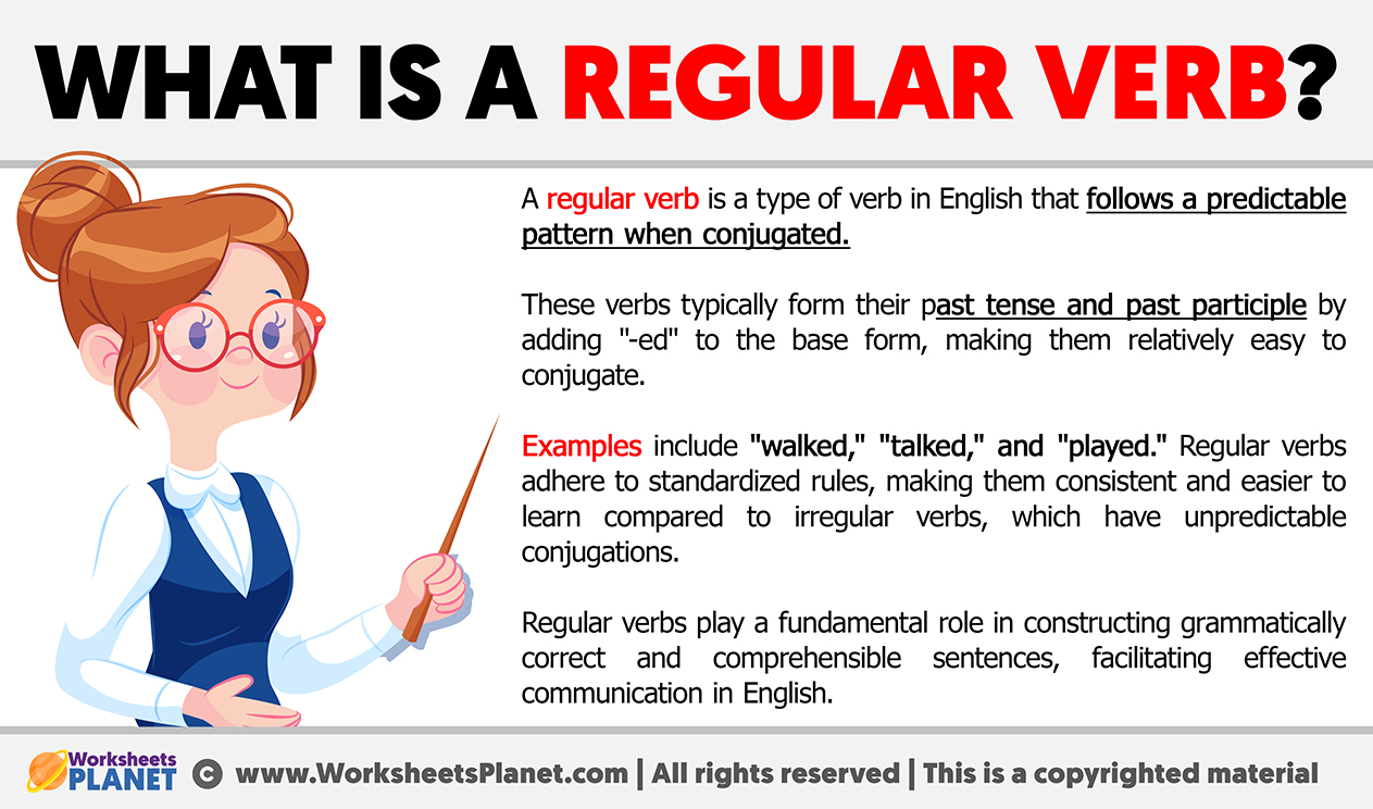What Is A Regular Verb