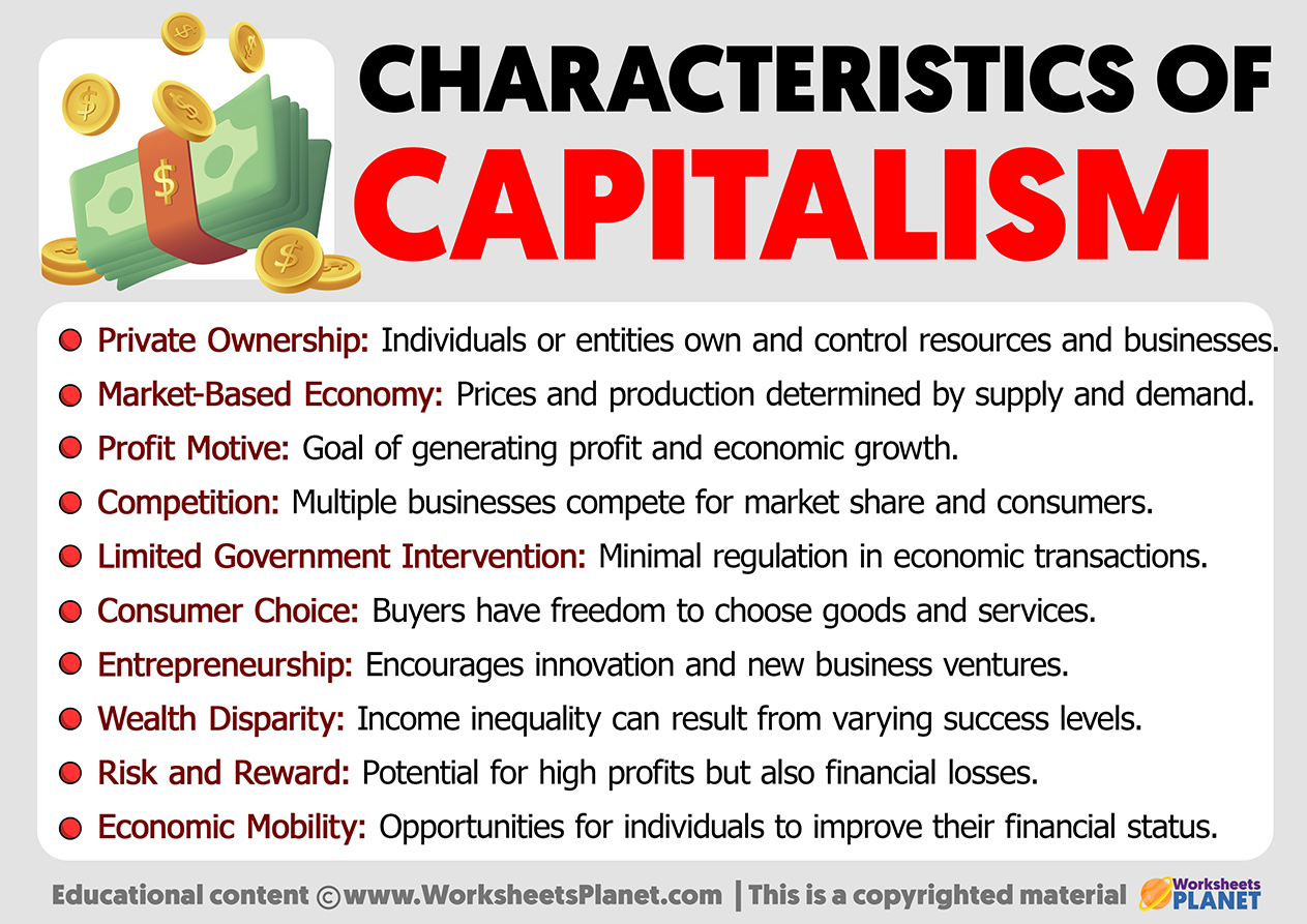 What Are The Three Essential Features Of Capitalism