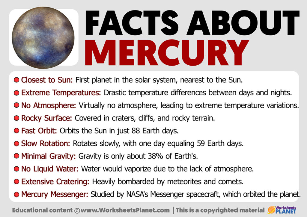 Facts About Mercury   Facts About Mercury 1024x724 