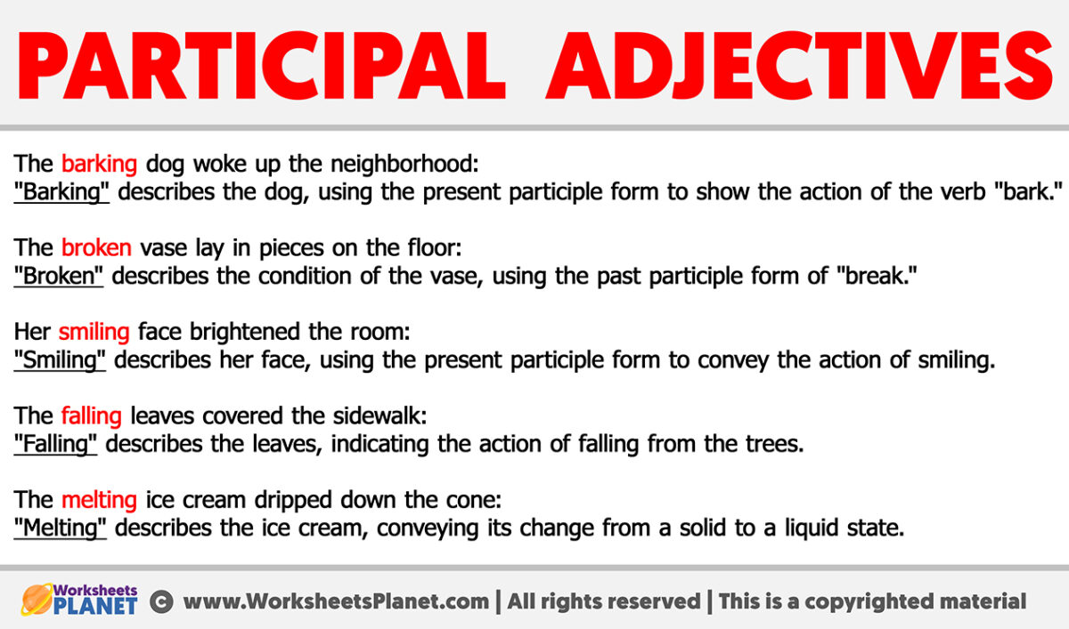 Participial Adjectives Examples 1200x707 