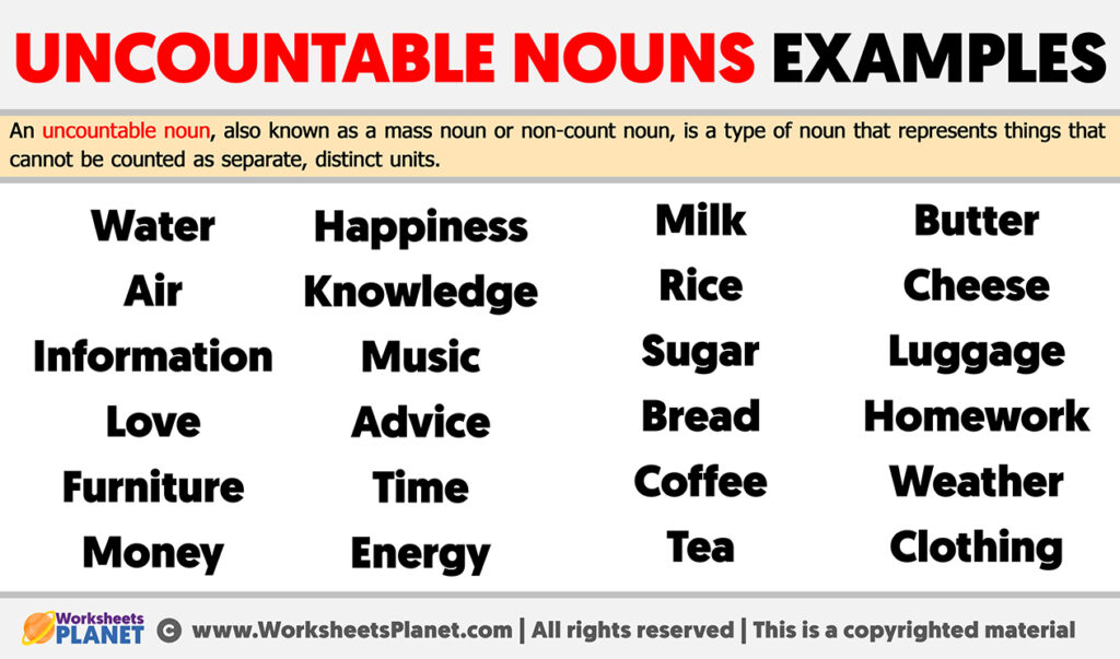 homework uncountable noun