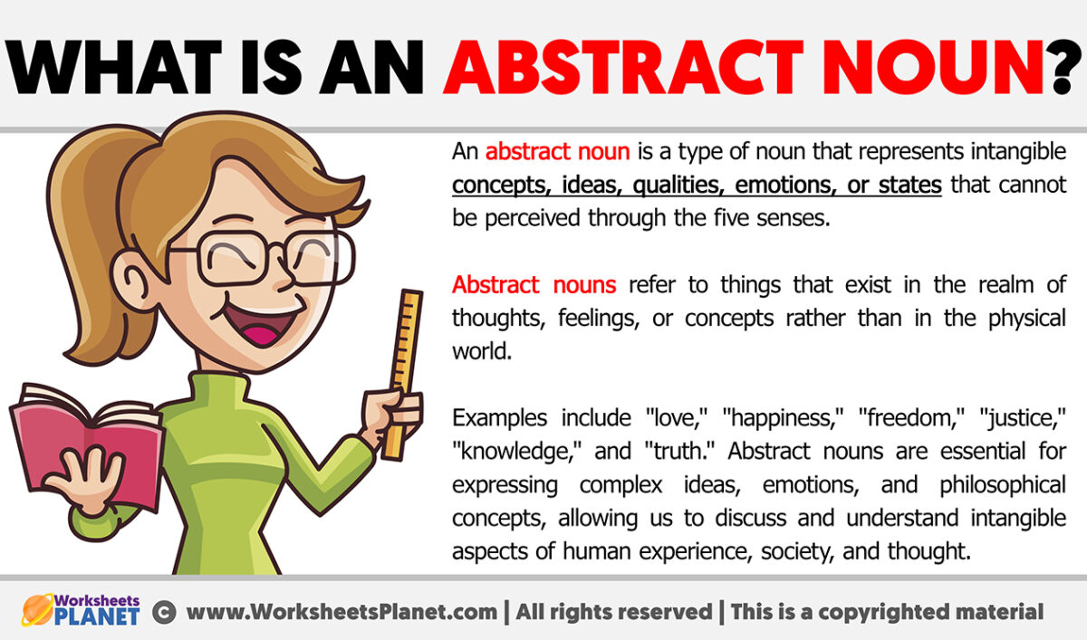 What Is An Abstract Noun